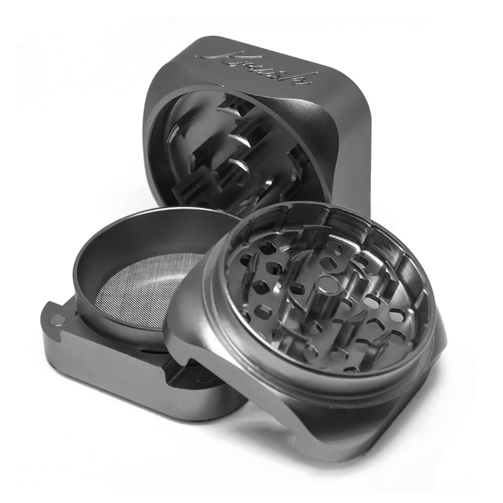 Krush Kube 3.0 Aluminium Grinder 3 delen - 55 mm