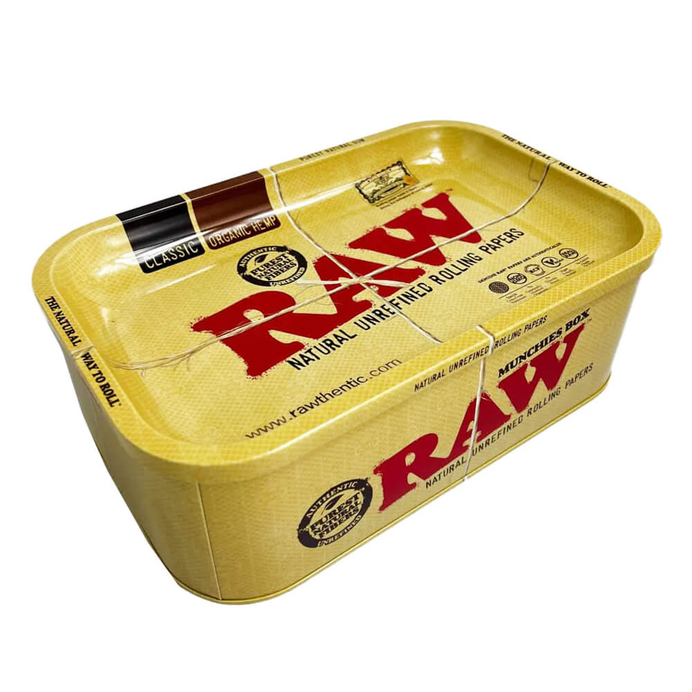 RAW Munchies Box Metalen Tray met Opbergdoos