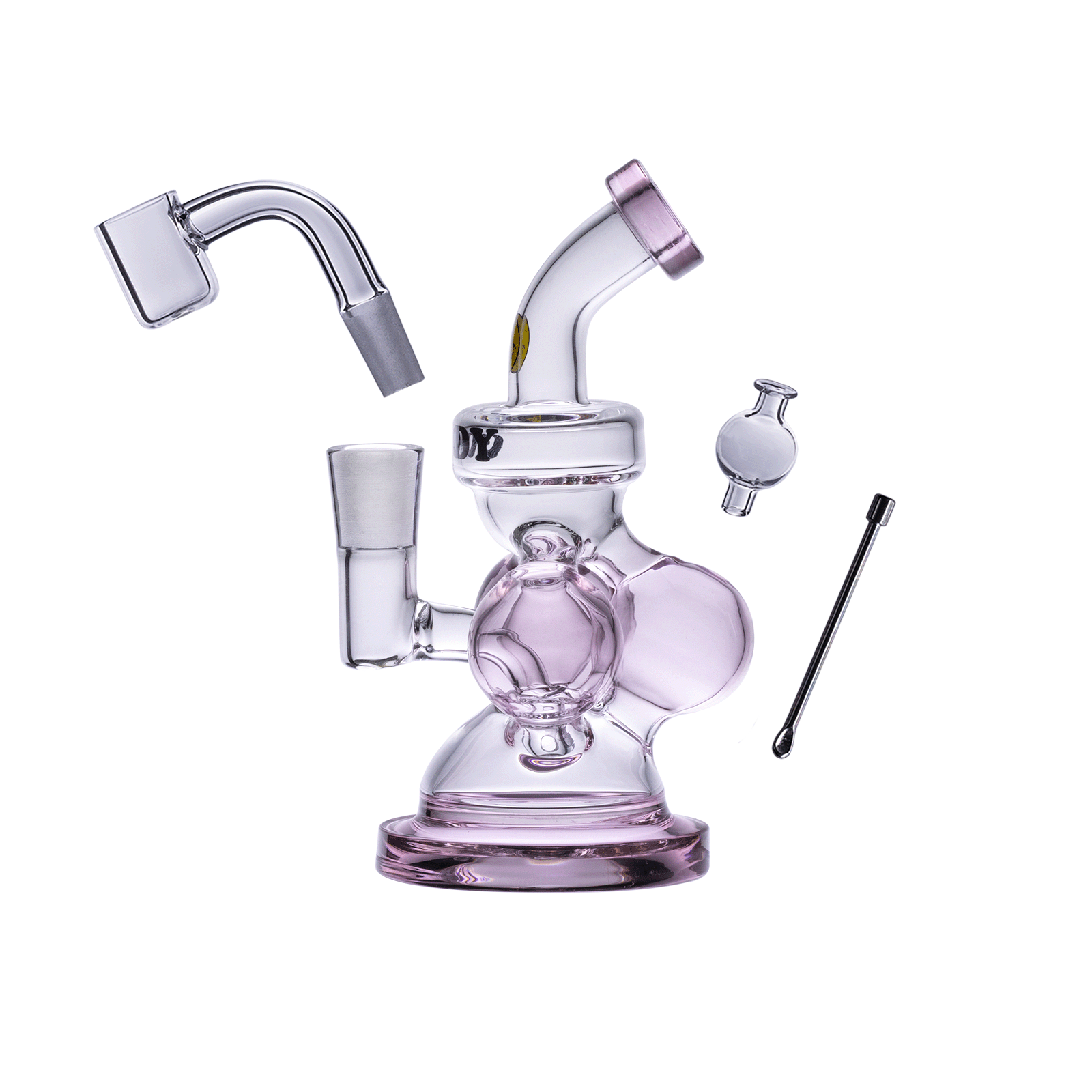 Goody Glass Atom Mini Dab Rig 4Piece Kit