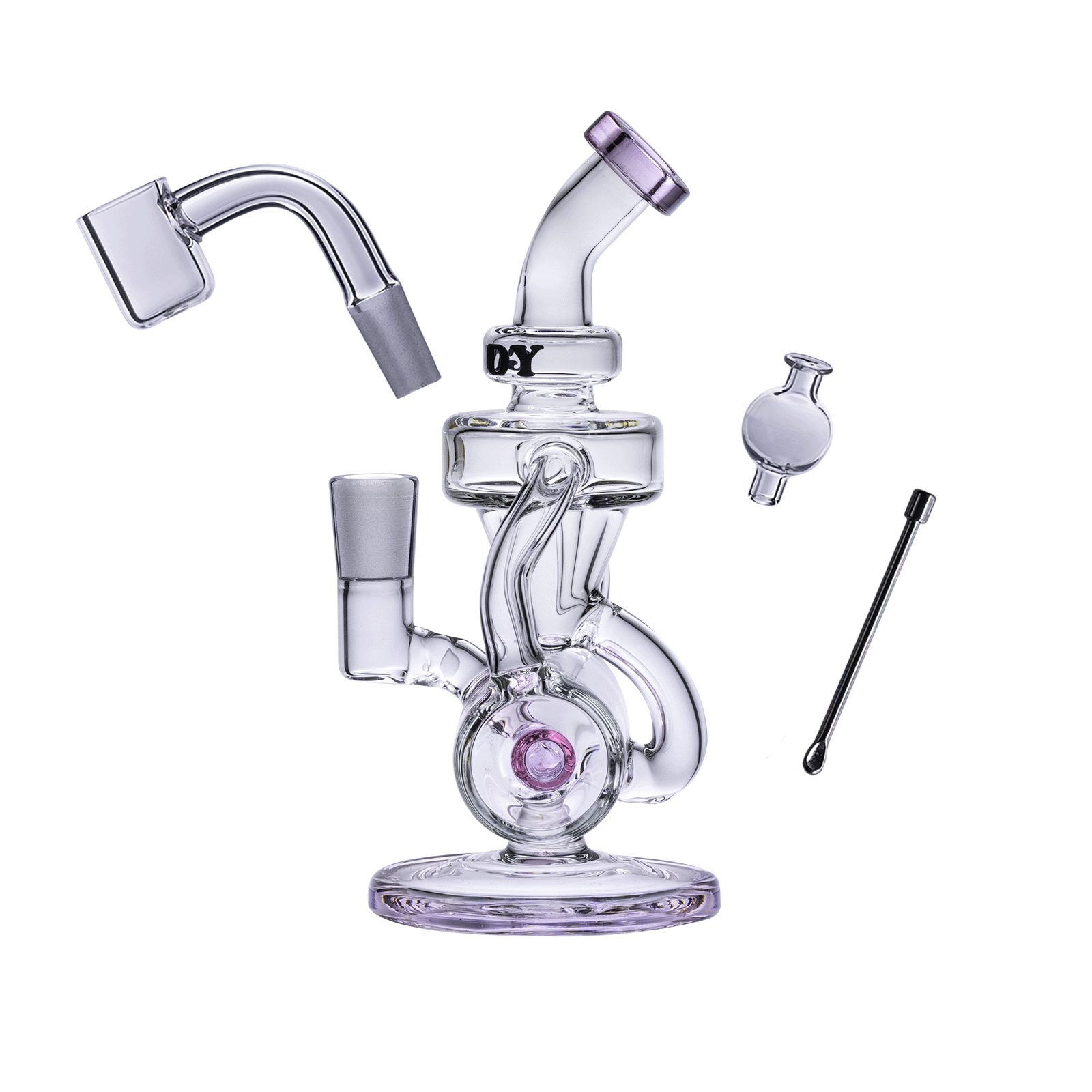 Goody Glass Drummer Boy Mini Dab Rig 4Piece Kit