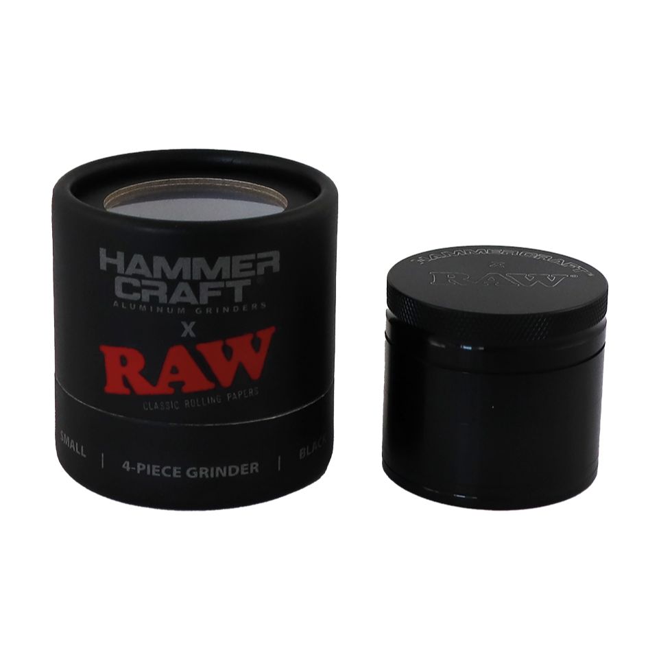 RAW Hammer Craft Klein Aluminium Grinder 4 delen - 50 mm