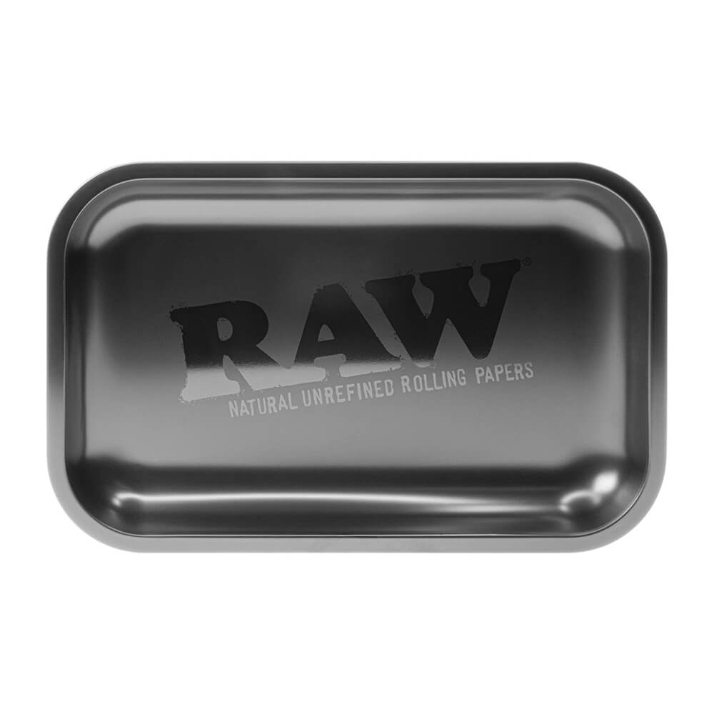 RAW All Black Medium Metalen Rolplateau