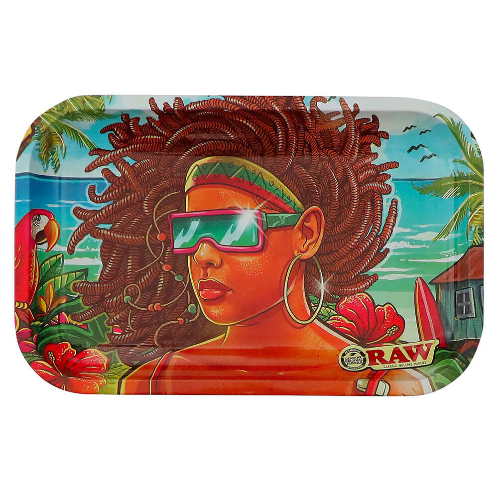 RAW Brazilië 3 Medium Metalen Rolplateau