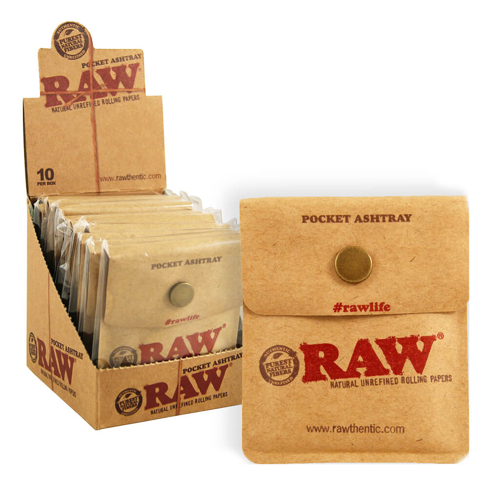 RAW draagbare asbak (10 stuks/display)